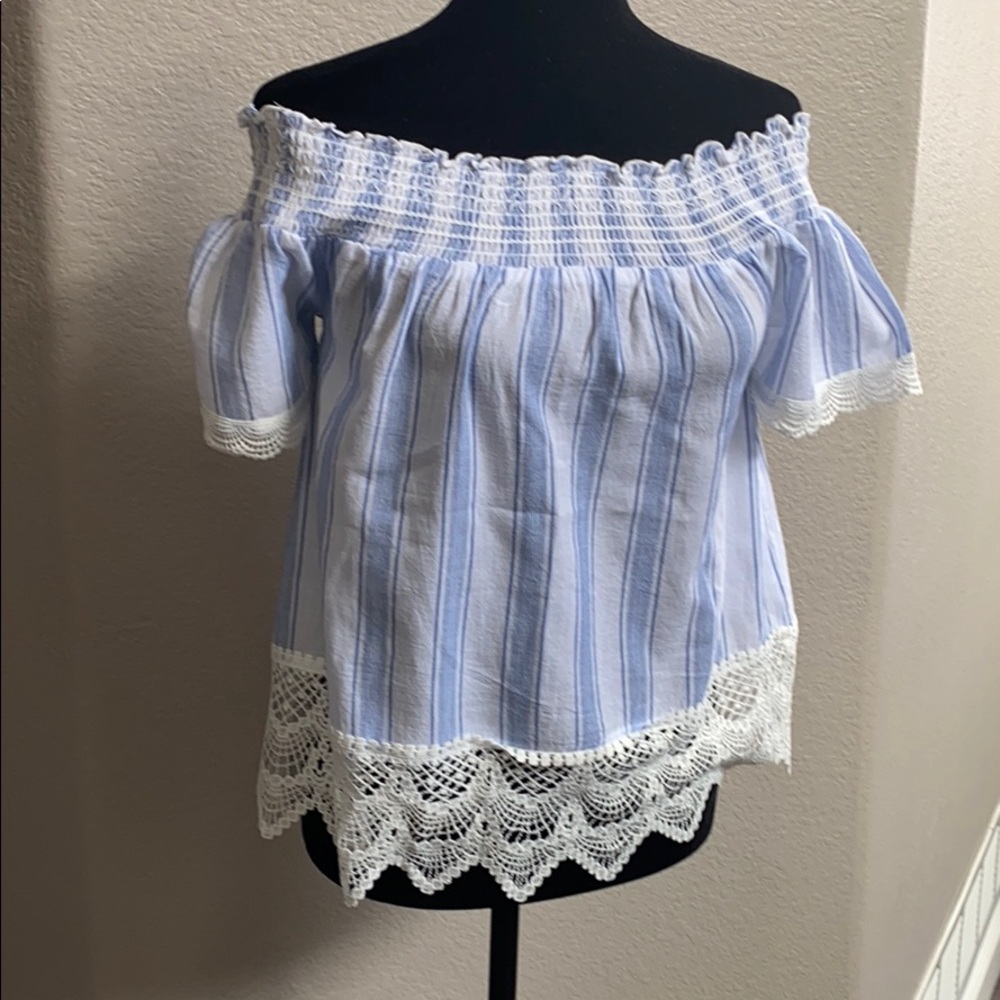 Crave Fame by Almost Famous Off the Shoulder Top